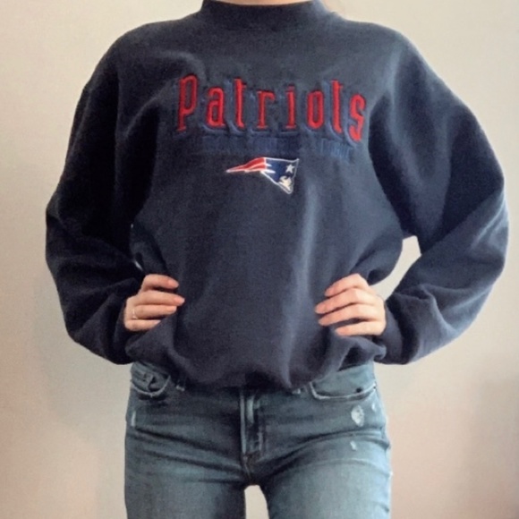 NFL Tops - Vintage NFL Patriots Crewneck Sweater